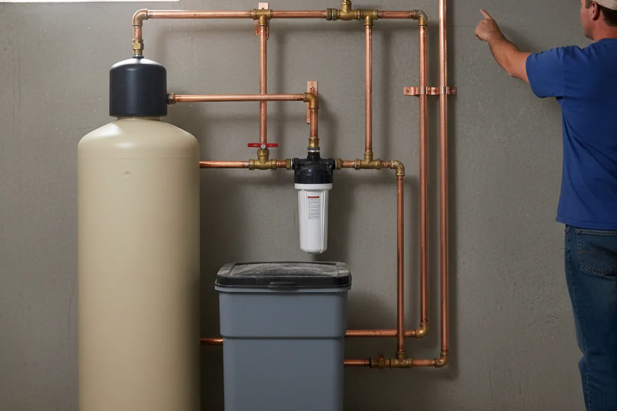 Whole-house water treatment system installed in Ansonia